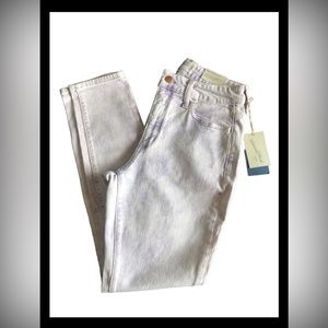 Universal Thread Jeans Women’s Size 4/27R Purple High Rise Skinny Tie Dye NWT